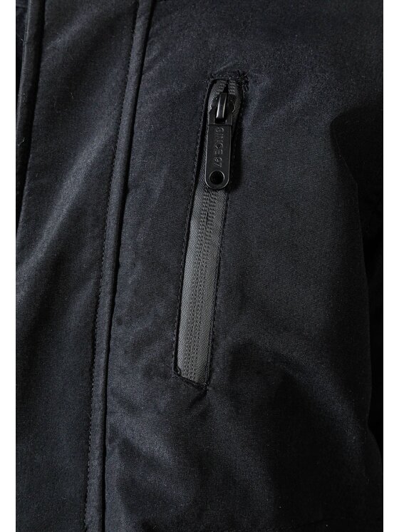 MINOTI MINOTI Kurtka zimowa 19coat82 Czarny Regular Fit