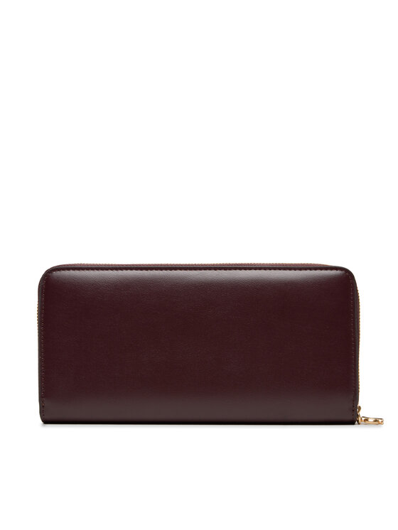 Calvin Klein Calvin Klein Liels sieviešu maks Ck Large Zip Around LV04F1093G Bordo