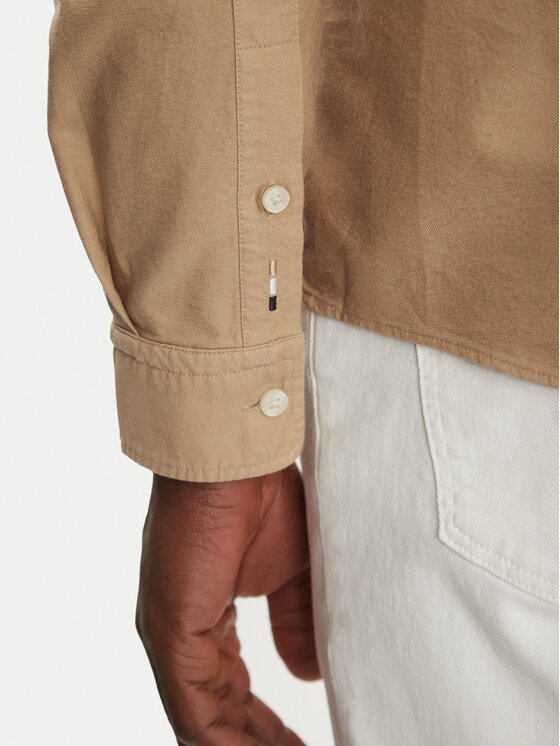 BOSS BOSS Košulja H-Roan-Bd-E-C1-243 50521996 Bež Slim Fit