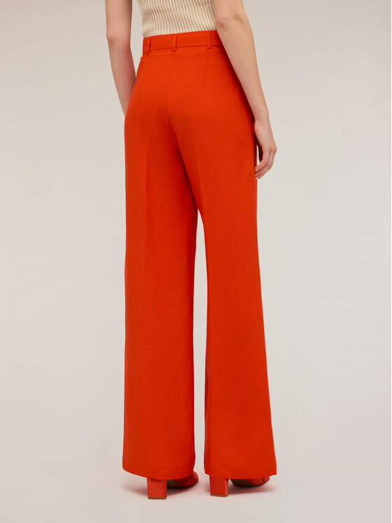Motivi Motivi Pantaloni di tessuto P296Q003957N017 Rosso Over Fit