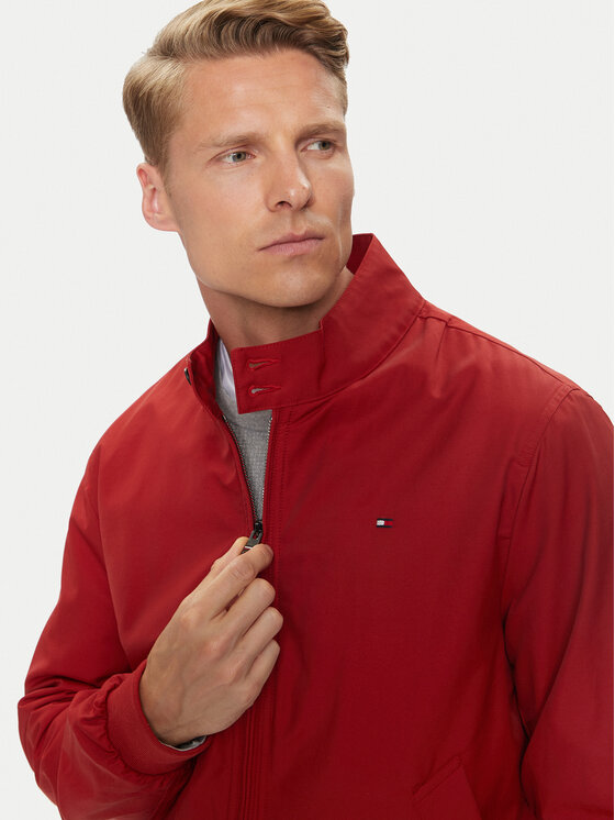 Tommy Hilfiger Tommy Hilfiger Μπουφάν μεταβατικό Club Harrington MW0MW35670 Κόκκινο Regular Fit