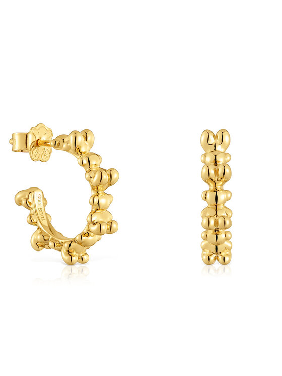 TOUS Orecchini Bold Bear 1004194800 Oro, taglia : OS
