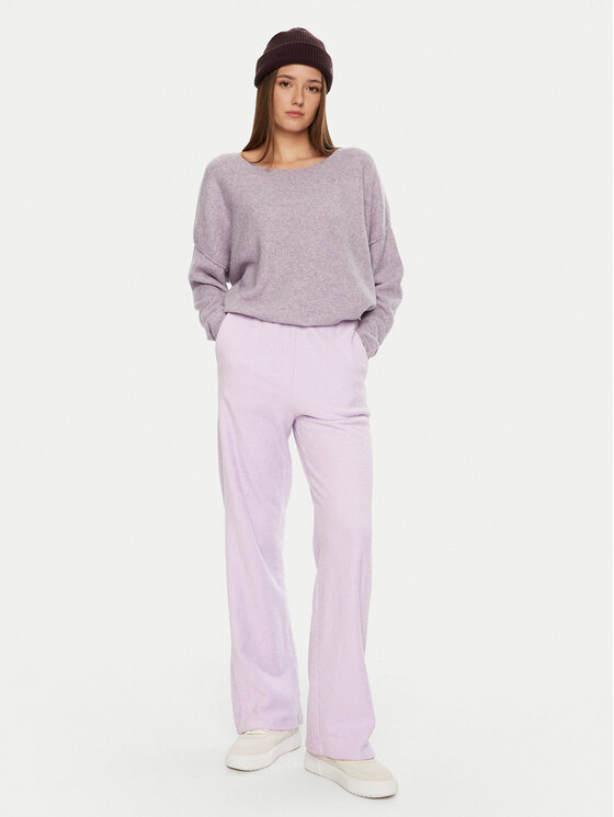American Vintage American Vintage Pantaloni trening Bobypark BOBY05BH24 Violet Loose Fit