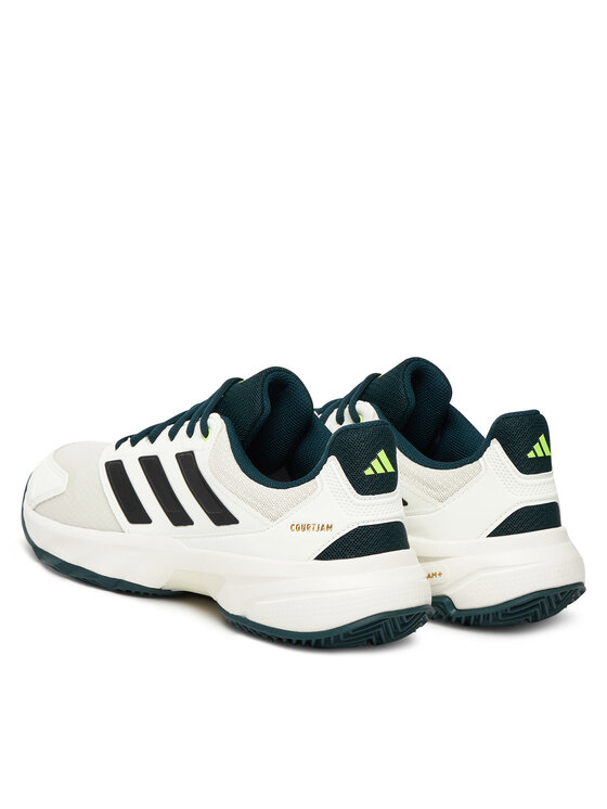 adidas adidas Παπούτσια Τένις CourtJam Control 3 Clay JH5137 Λευκό