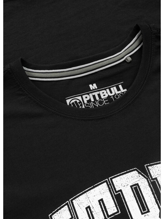 PITBULL PITBULL T-Shirt NORTON Czarny Regular Fit