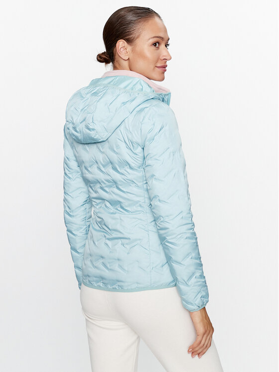 Columbia Columbia Pernata jakna Delta Ridge™ Down Hooded Jacket Zelena Regular Fit