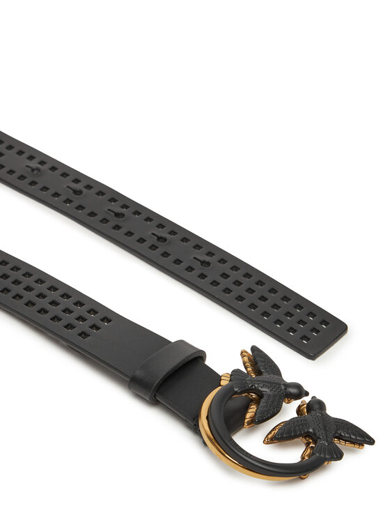 PINKO PINKO Ženski pas Love Berry H3 Belt PE 25 PLT01 100125 A11W Črna