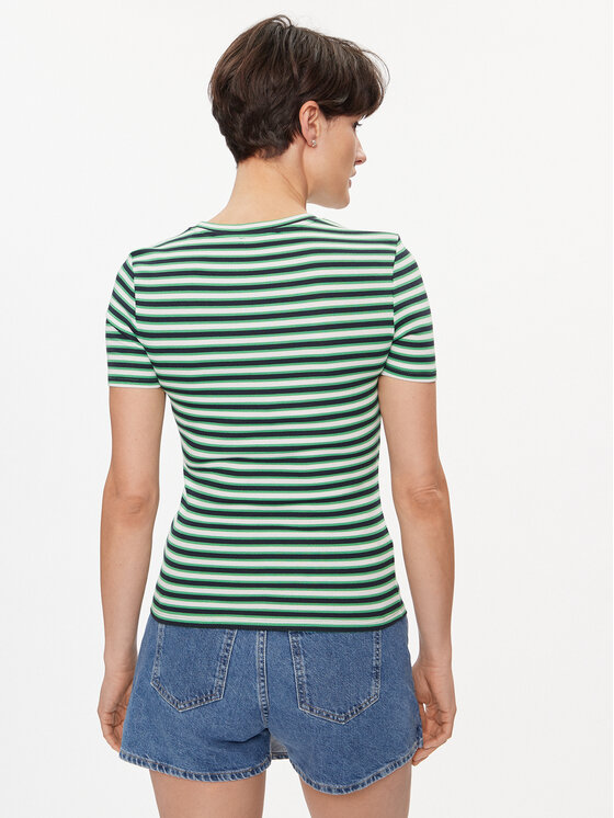 Pepe Jeans Pepe Jeans T-krekls Jada PL505847 Zaļš Regular Fit