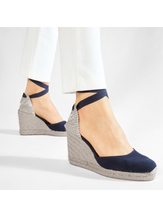 Castañer Castañer Espadryle Carina/8/001 20962-301 Granatowy