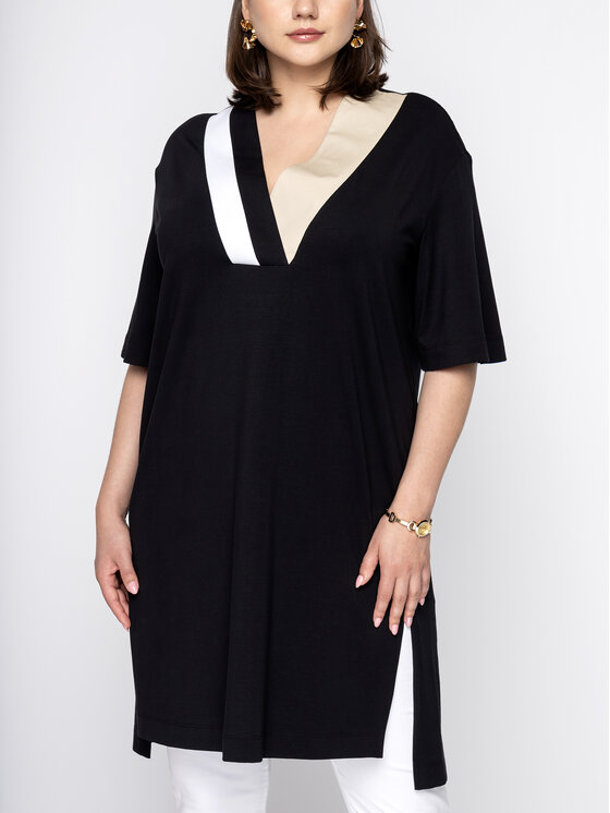 Persona by Marina Rinaldi Persona by Marina Rinaldi Повсякденна сукня 1622029 Чорний Oversize