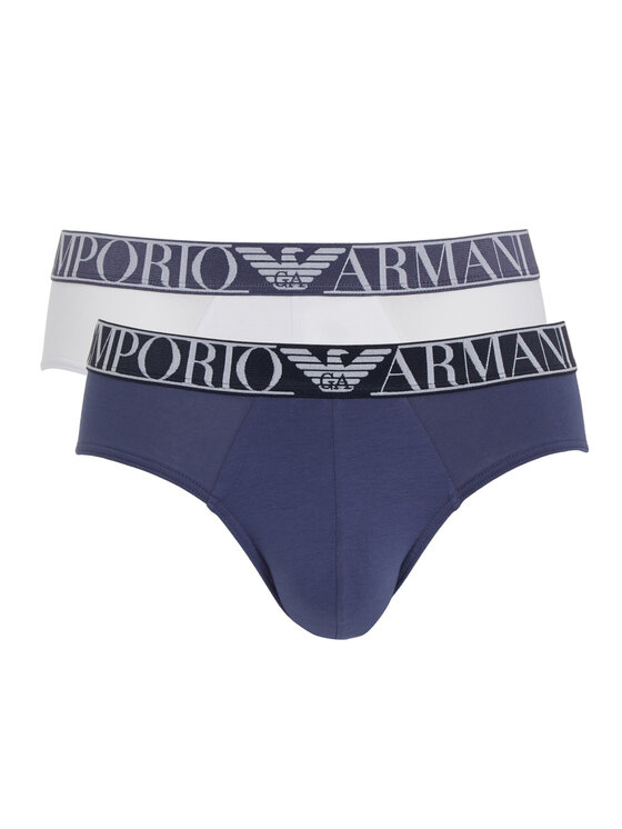 Emporio Armani Underwear Emporio Armani Underwear Súprava 2 kusov slipov 1117333R720 Biela