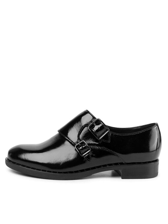 Gino Rossi Gino Rossi Oxford Schuhe Atsu DPI680-621-0581-9900-0 Schwarz