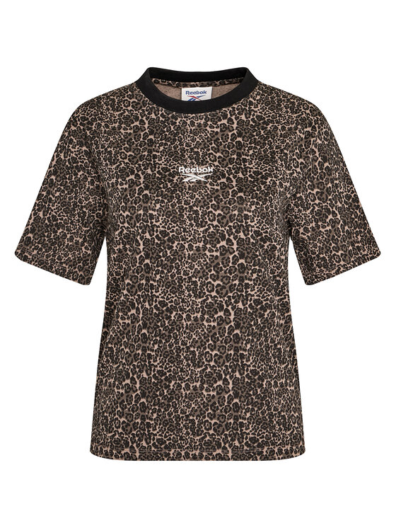 Reebok Reebok T-Shirt Elizieta RK25710CCW Καφέ Regular Fit