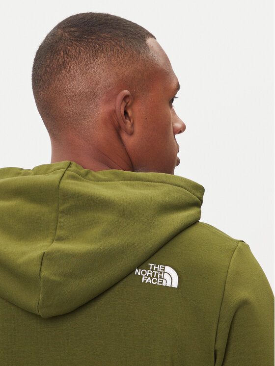 The North Face The North Face Pulóver Drew Peak Light NF0A8C1B Zöld Regular Fit