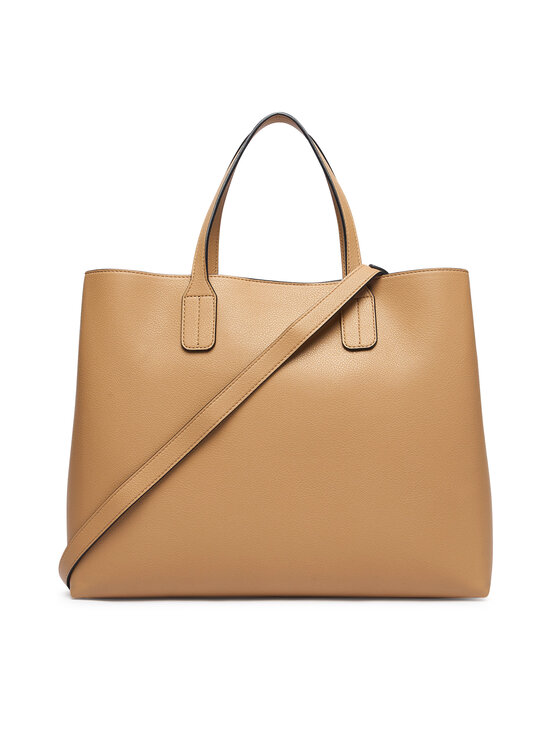 Tommy Hilfiger Tommy Hilfiger Ročna torba Th Icon Satchel AW0AW18723 Khaki