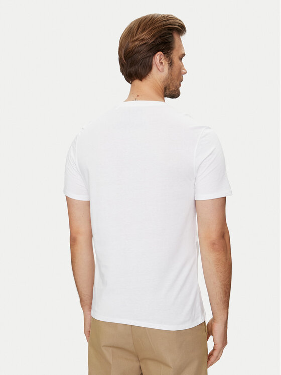 Guess Jeans Guess Jeans T-shirt M4YI55 K8HM0 Bianco Regular Fit