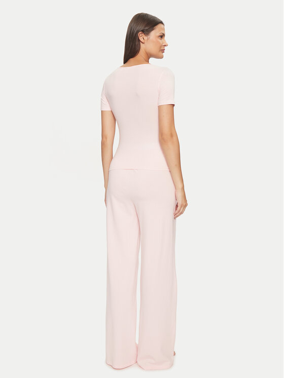 Guess Guess Pidžama O4YX02 KBBU1 Ružičasta Regular Fit