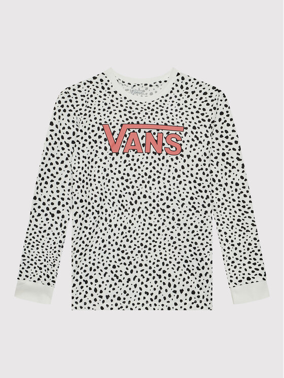 Vans Blúzka Dalmation VN0A7RV3 Biela Regular Fit