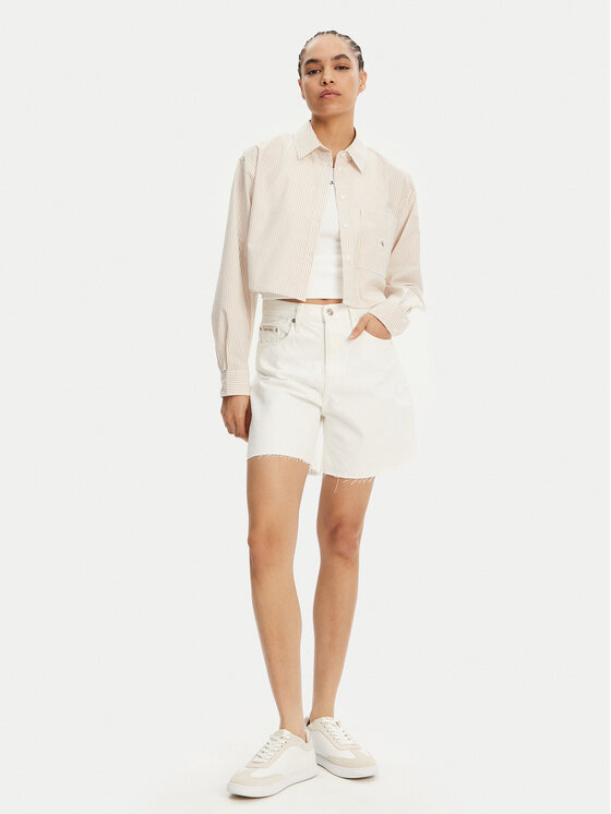 Calvin Klein Jeans Calvin Klein Jeans Πουκάμισο J20J225078 Μπεζ Regular Fit
