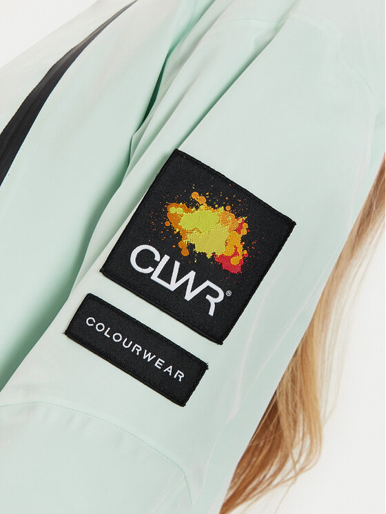 Colourwear Colourwear Kurtka snowboardowa Cake 2.0 7010314 Turkusowy Regular Fit