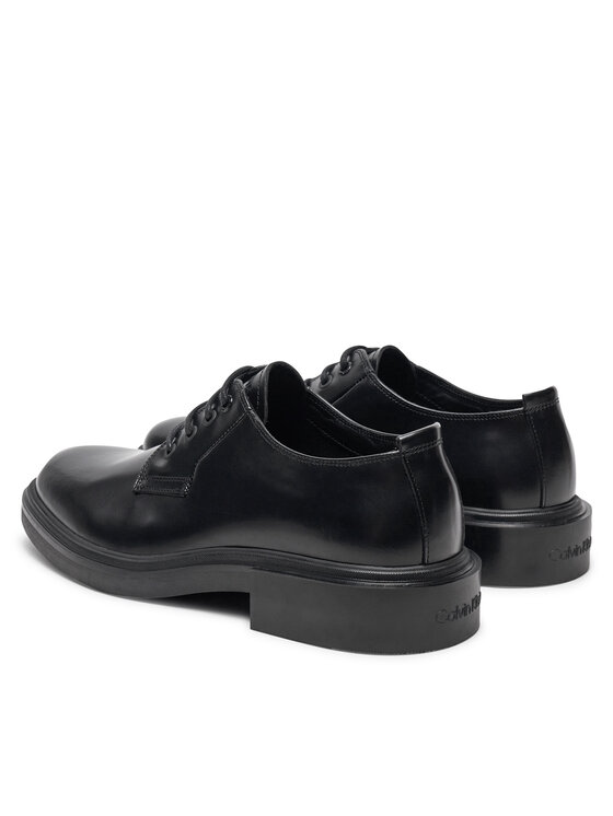 Calvin Klein Calvin Klein Pantofi Postman Derby HM0HM01837 Negru