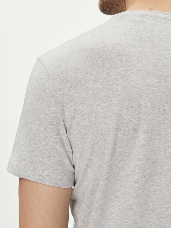 Guess Guess Тишърт Caleb U97M00 KCD31 Сив Slim Fit