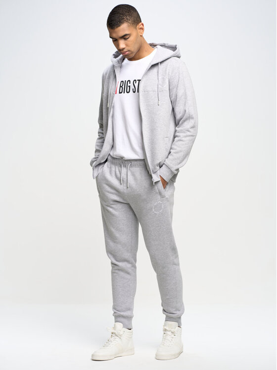 BIG STAR BIG STAR Spodnie dresowe kersyn_901 Szary Regular Fit