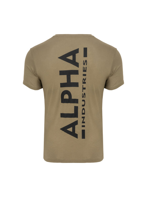 Alpha Industries Alpha Industries T-Shirt AI.128507-154-4XL Khaki Regular Fit