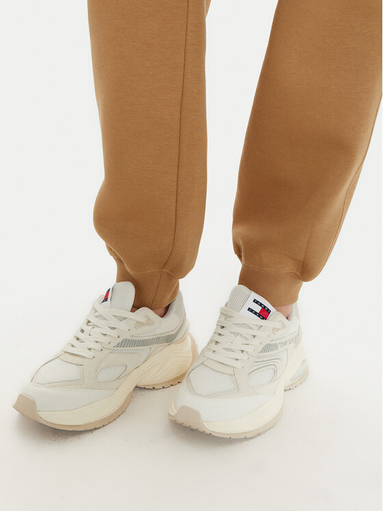 Tommy Hilfiger Tommy Hilfiger Melegítő alsó Essential WW0WW45966 Bézs Regular Fit