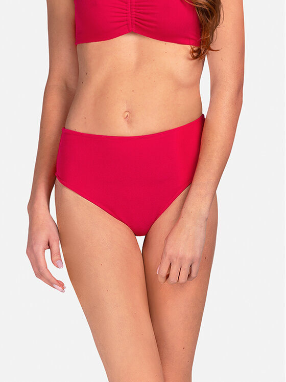 Miss Lou Miss Lou Bikini pezzo sotto D-RE2-C Rosso