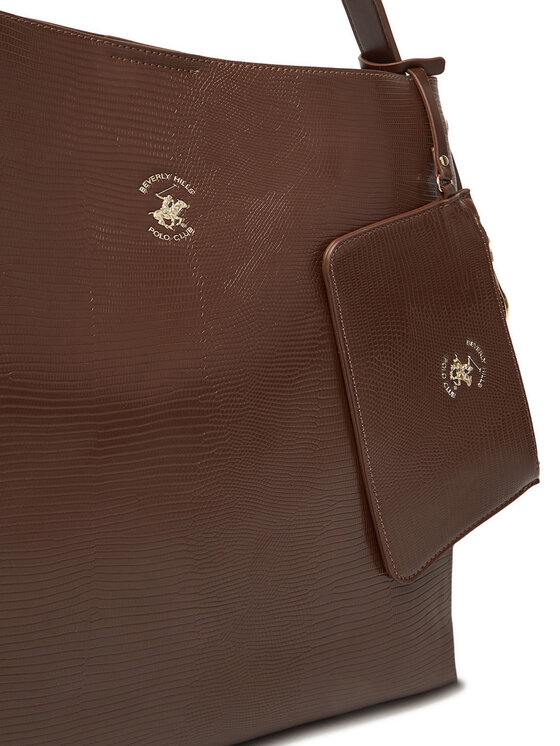 Beverly Hills Polo Club Beverly Hills Polo Club Ročna torba BHPC-W-05-A23 Rjava