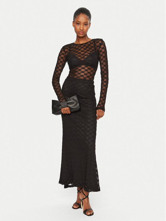 BARDOT BARDOT Gonna maxi Adoni 59740SB Nero Regular Fit