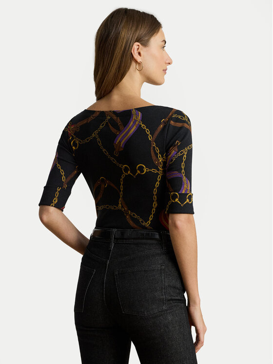 LAUREN RALPH LAUREN LAUREN RALPH LAUREN Palaidinė 200980215001 Juoda Slim Fit