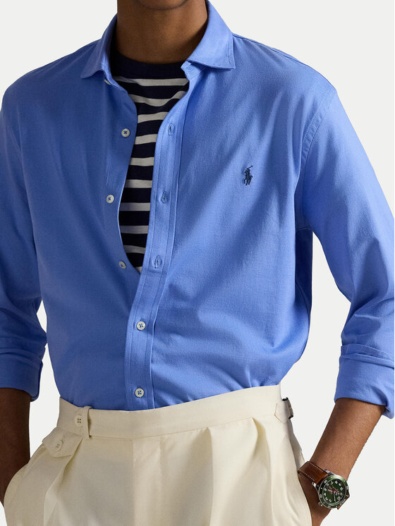 Polo Ralph Lauren Polo Ralph Lauren Koszula 710899386004 Niebieski Slim Fit