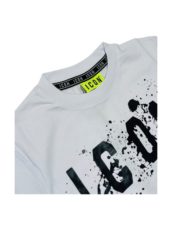 Icon Icon T-shirt ibks00520-bianco Bianco Regular Fit