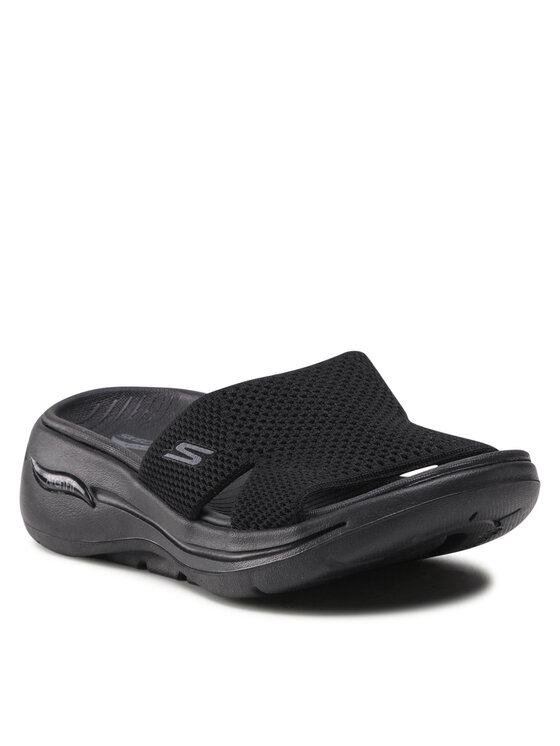 Skechers Skechers Iešļūcenes Go Walk Arch Fit 140224/BBK Melns