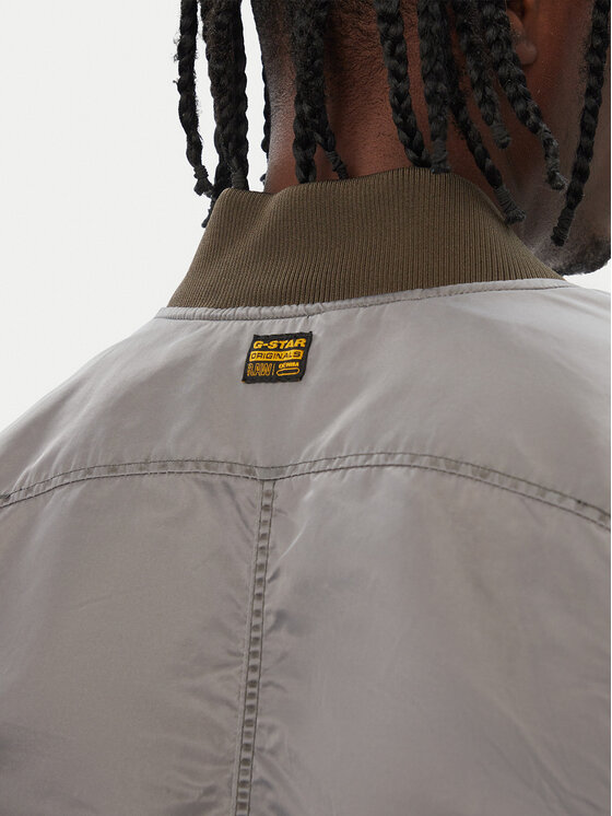 G-STAR G-STAR Яке бомбър GA-1 Lw D28332-D192 Сив Regular Fit