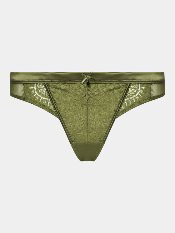 Hunkemöller Hunkemöller Στρίνγκ Amelie String R 203525 Πράσινο