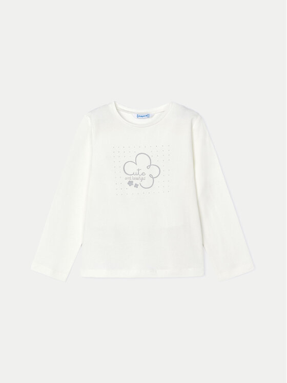 Mayoral Mayoral Bluse 178 Écru Regular Fit