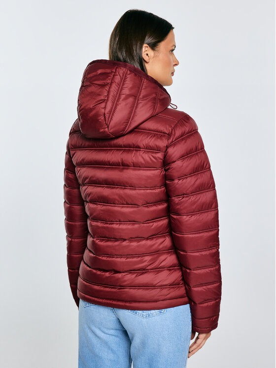 BIG STAR BIG STAR Kurtka zimowa AZEALA23 Bordowy Basic Fit