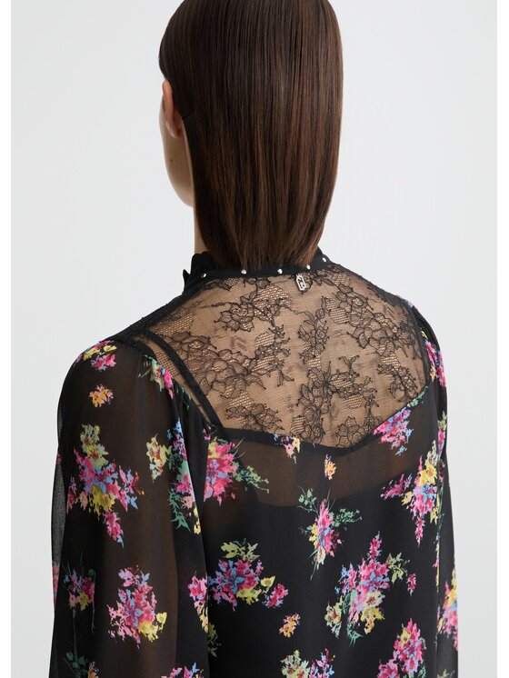 Liu Jo Liu Jo Blusa WA5252T4050M9473 Nero Regular Fit