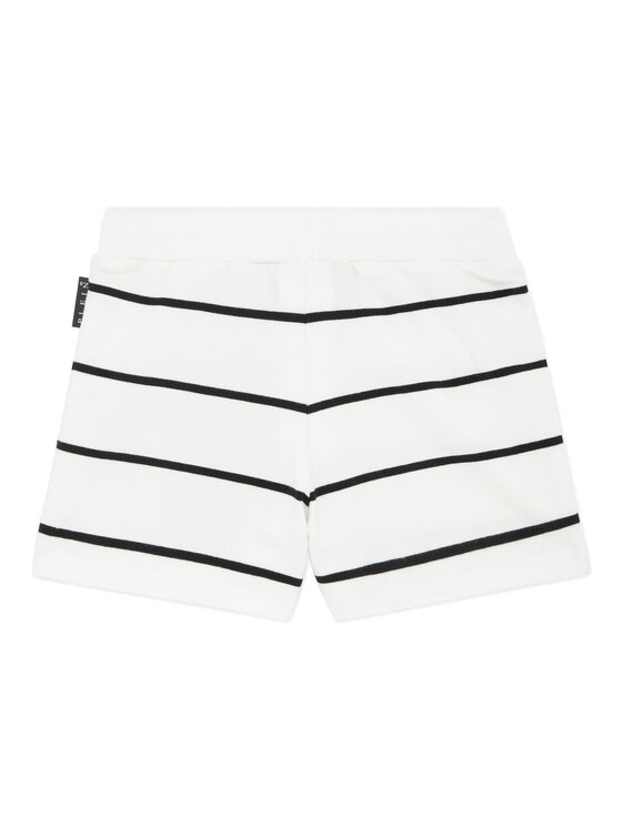 PHILIPP PLEIN PHILIPP PLEIN Pantaloncini 28279 Bianco Jogger Fit