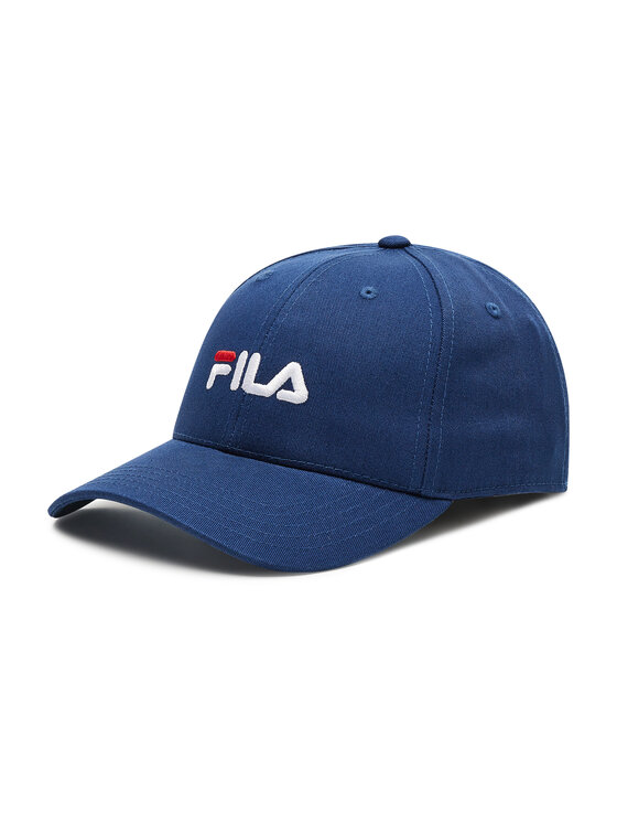 Fila Cepure ar nagu Brasov 6 Panel Cap With Linear Logo Strap Back FCU0019 Tumši zils