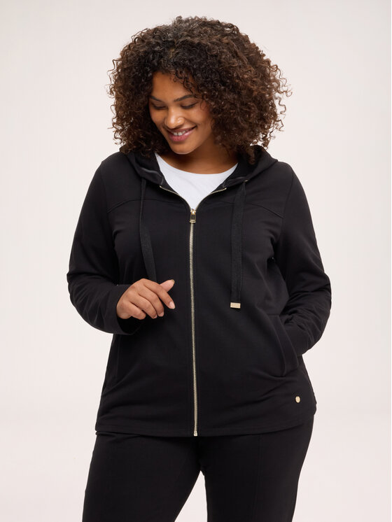 Fiorella Rubino Fiorella Rubino Bluza G894L009257N033 Czarny Over Fit