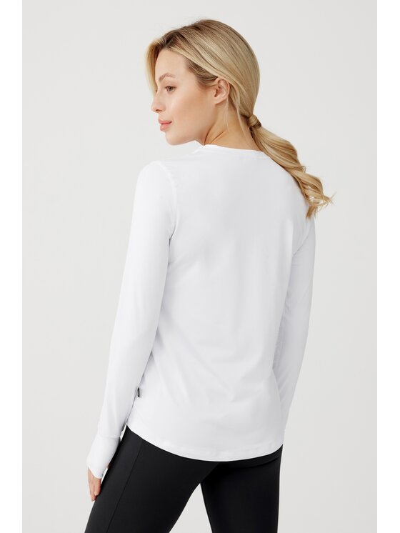 ROUGH RADICAL ROUGH RADICAL Maglietta tecnica FUN LS Bianco Regular Fit