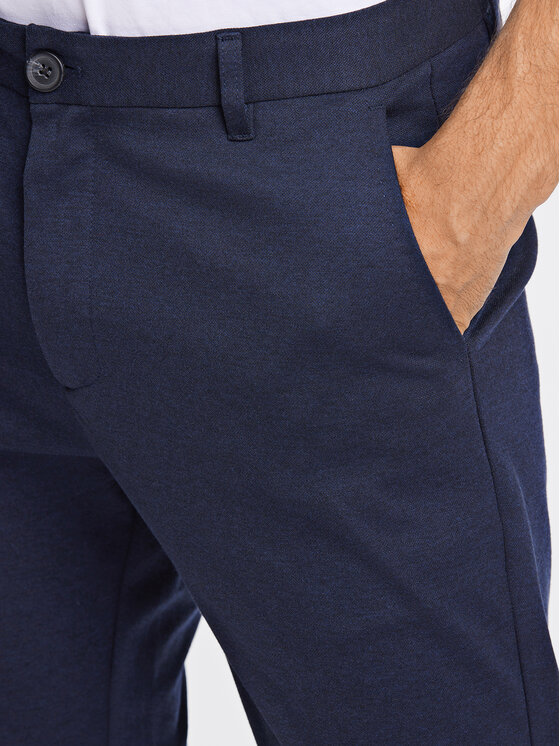 Lindbergh Lindbergh Chinos 30-01007A Sötétkék Slim Fit