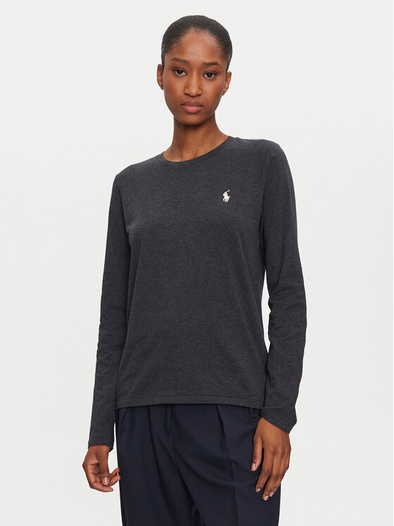 Polo Ralph Lauren Blúzka 211898699035 Čierna Regular Fit