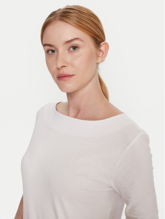 Calvin Klein Calvin Klein Блуза LV044C217G Бял Slim Fit