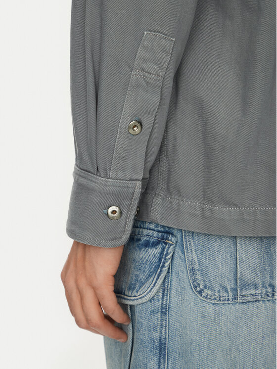 G-Star Raw G-Star Raw Koszula D23007-D300 H116 Szary Boxy Fit