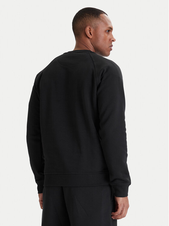 adidas adidas Mikina Trefoil Essentials IY4932 Černá Regular Fit